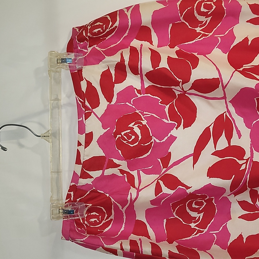 Never worn Pink and White Maggy London Skirt (12) - Picture 2 of 11